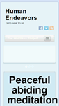 Mobile Screenshot of humanendeavors.com